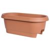 Bloem Deck Balcony Rail Planter: 24" - Terra Cotta