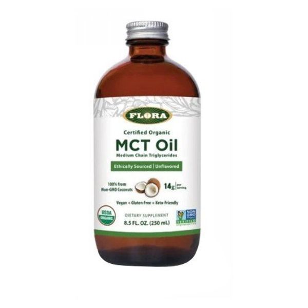 Organic MCT Oil  8.5 Fl Oz By Flora