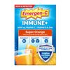 Emergen-C Immune+ Triple Action Immune Support Powder, BetaVia (R), 1000mg Vitamin C, B Vitamins, Vitamin D and Antioxidants, Super Orange – 50 Count