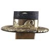 Handmade Sword - Stainless Steel Unsharpened Iaido Training Katana/Wakizashi Sword, Handmade, Full Tang, Black Scabbard (Dragon-Wakizashi)