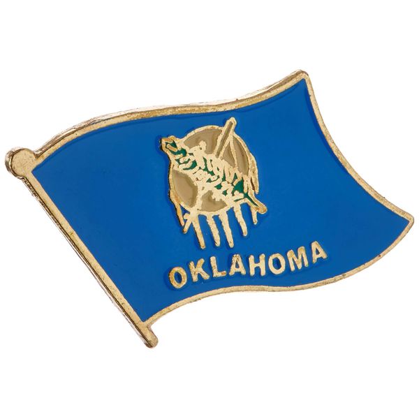 US Flag Store Oklahoma Flag Lapel Pin