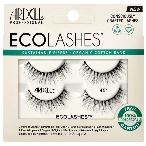 Ardell Eco Lashes 451, 2 pairs per pack