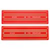 EPLZON 3pcs 6.8"x2.05" Breadboard Solderable Prototype PCB Board Kit for Electronics Projects Compatible for DIY Soldering Circuits Projects Prototype Board,Red