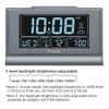 DreamSky Digital Alarm Clock with Battery Backup for Bedroom, Auto Set Clock