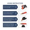 EFIELD 1/2 inch 2x75 ft Pex-b Pipe/Tool Kit- Pex-b Pipe/Tubing Blue & Red 150...