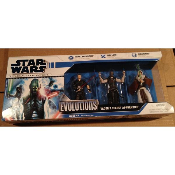 Star Wars 3.75 Inch Scale Clone Wars Evolutions PK - Vader's Secret Apprentice