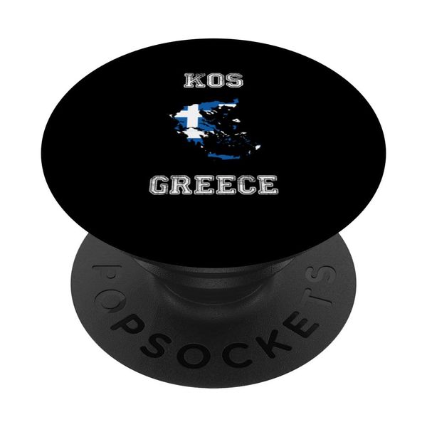 Greece Distressed Flag Kos Pride PopSockets Swappable PopGrip
