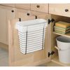 iDesign Metal Over-the-Cabinet Basket for Kitchen Storage - Matte Black