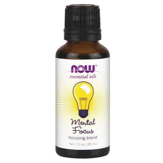 NOW Foods Mental Focus Blend Essential Oil For Burners & Diffusers!