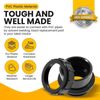 2Pack 270100 Black Pool Valve Adaptor Replacement Kit Fits Pentair D.E. Filter
