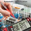 Digital Ohmmeter Multimeter Voltmeter Auto Range Volt AC DC Meter Tester w/Light