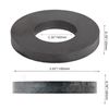 Ferrite Ring Magnet, 4In Dia, Ceramic for Science Experiment