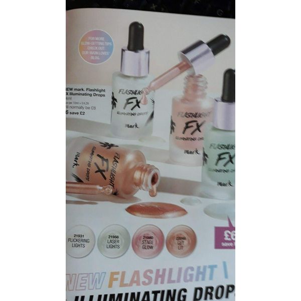 Avon West Coast way flashlight FX illuminating drops stage glow