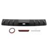 Black Car Rear Bumper Diffuser Lip Spoiler Splitter Kit For Mazda 6 2003-2021