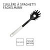 Fackelmann Spaghetti Spoon Arcadalina, Black/White, 31 x 7 x 4 cm