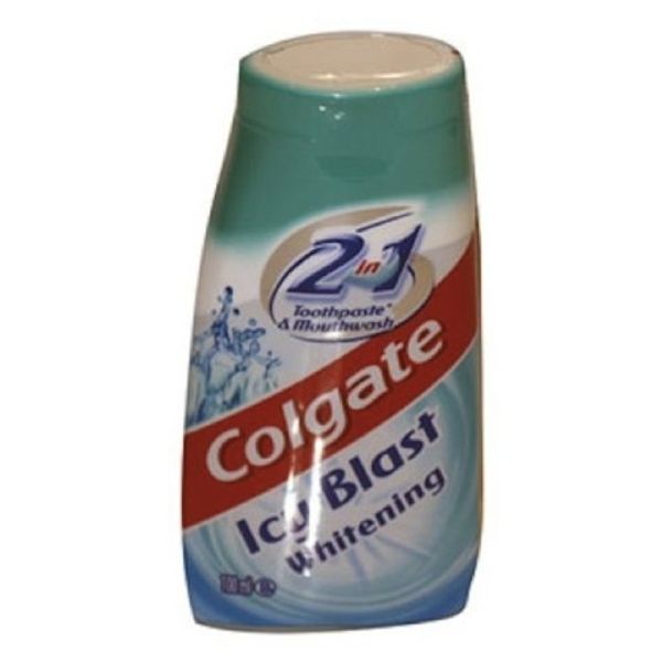 Colgate 2 in 1 icy blast whitening toothpaste 100ml - Pack of 4