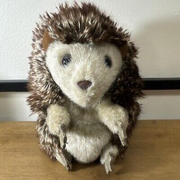 Folkmanis Hedgehog Hand Puppet 7”  Plush Stuffed Animal