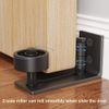 ZEKOO 2 PCS Sliding Barn Door Floor Guide, Adjustable Wall Guide,8 Setup Options,Flush Flat Bottom Design Floor Guide
