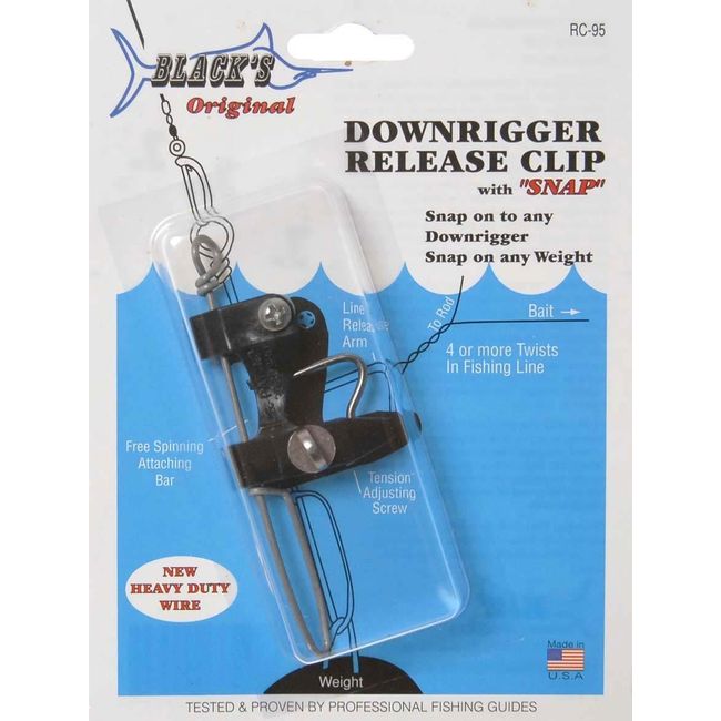 Black Marine RC95 Downrigger Release Clip