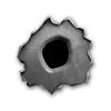 Bullet Holes Peel 'N Place Stickers