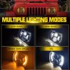 2pcs 5x7" 7x6 LED Headlight Hi/Lo DRL Beam for Ford E-100 E-150 E-250 E-350 120W