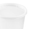 Karat 32oz PP Plastic Injection Molded Deli Containers & Lids - 240 sets