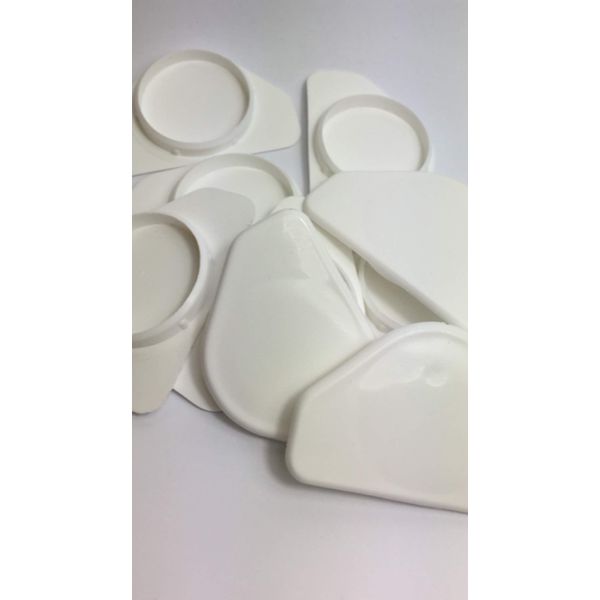 Hinge and Bracket Supplies 35Mm Hinge Winged Cover Caps 10 X WHITE For Kitchen Cabinets