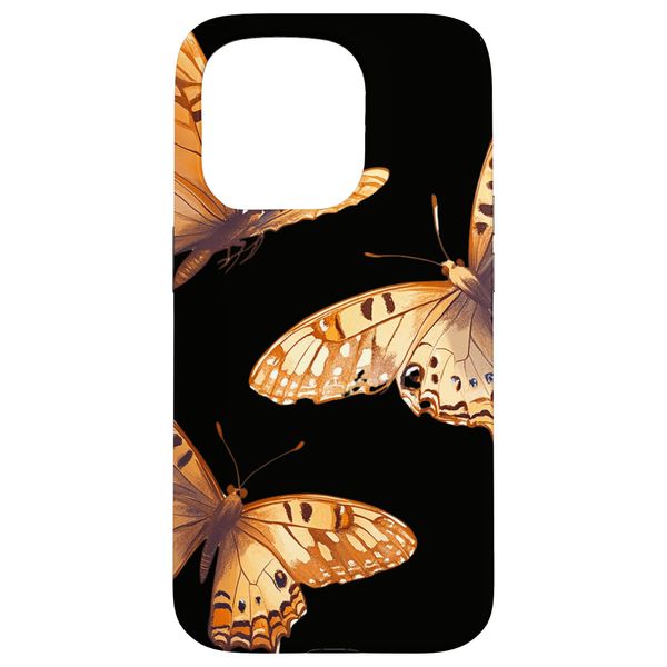 Butterfly Beauty Artwork Featuring Realistic Butterflies Case for iPhone 15 Pro