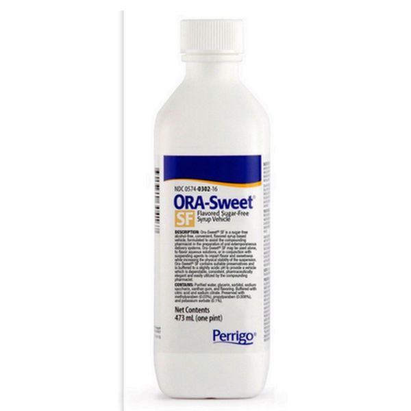 ORA Sweet Syrup S/F Paddock Size: 16 OZ