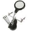 Helping Third Hand Magnifier Soldering Stand Clamp Holder Alligator Clip Tools