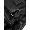 Dents Henley Men's Warm Lined Touchscreen Leather Gloves BLACK L
