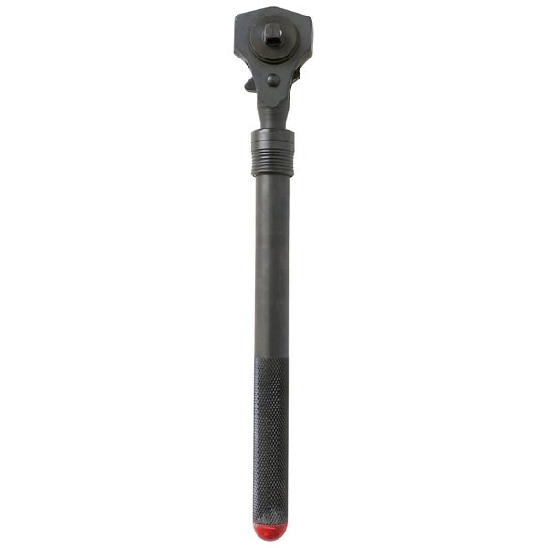 MacWork 1/2in.& 3/8in Dual Head Ratchet Handle -Telescopic Black Ratchet Spanner with Hammer Function