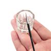 Glamified 2 pcs Eyebrow Eyelash Mixing Dappen Dish 1x Free Tint lash Brush