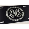 Custom Personalized Celtic Frame Monogram License Plate Vanity Car Tag