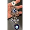 Turkish Blue Evil Eye Hamsa Hand Hanging Amulet Decor-GS03