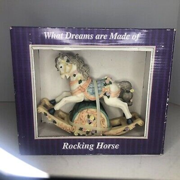 What Dreams are Made of “Rocking Horse” Limited Edition Hand Painted NIB Toy