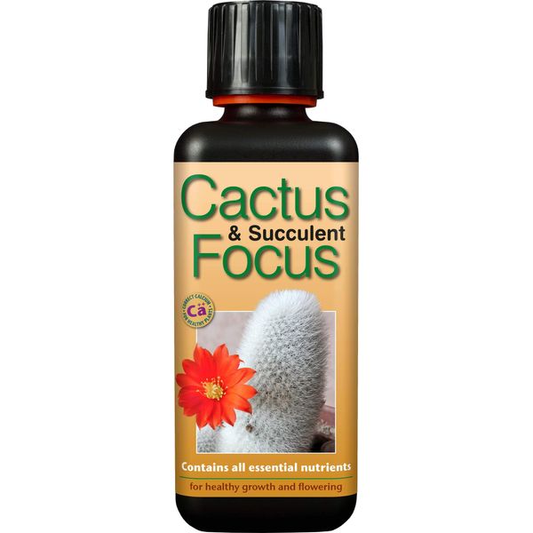 Growth Technology Ltd GTCAF300 Cactus and Succulent Focus 300ml - Black