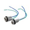 uxcell DC 12V Waterproof T10 W5W Car LED Light Wire Harness Socket Connector 2pcs