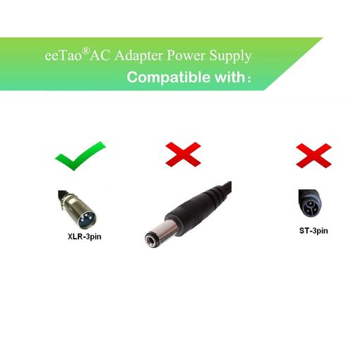 eeTao AC/DC Adapter Replacement Charger Compatible with ‎COCOLHOME Electric Wheelchair 12V/24V 13AH Battery Power Supply Cable Cord