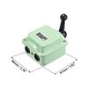 sourcing map Drum Switch QS-15 3 Positon Forward/Off/Reverse Motor Control 15A