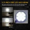 4PCS 5 3/4" 5.75" inch Projector LED Headlights Sealed Beam Round Light Bulbs