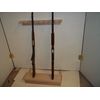 24" Closet Gun Rack with Butt Rest