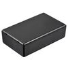 sourcing map Dustproof Junction Box 100x60x28mm ABS for Electrical Project Black