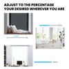 WiFi Roller Shutter Timer and Voice Control, Smart Roller Shutter Switch with RF Remote Control and Receiver, Wireless Switch Blind Switch Set, Electric Shutter Control for Blinds and Awnings