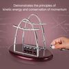 Newtons Cradle Balance Balls Physics Pendulum Science Desk Office Classic Toys