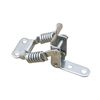 2pcs 304 Stainless Steel Double-Spring Telescopic Buckle, Toolbox Tension Spring Toggle Latch, Toolbox Hinge with Screws (Small)