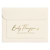 Gold Printed Personalised Pregnancy/Maternity Notes Document Folder - Keep NHS Medical Notes Safe - IVF Journey