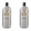 Roffler 2 PC High Performance Daily Cleansing Shampoo 12oz COMBO