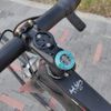 Best Tek Garmin Stem Mount, Stem Mount for Garmin Computer, Adjustable Black