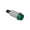 Dayton 22NY45 Raised Indicator Light, Green, 24V